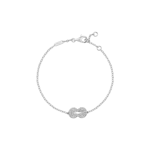 Accedi alla scheda di Fred BRACCIALE CHANCE INFINIE MODELLO MEDIO IN ORO BIANCO E DIAMANTI - 6B0997 - 6B0997