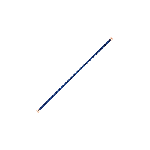 Accedi alla scheda di Fred CABLE BLU NAVY PER BRACCIALE MODELLO MEDIO IN ORO ROSA - 6B1058 - 6B1058