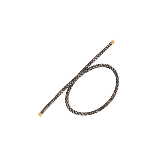 Accedi alla scheda di Fred CABLE GRGIO TEMPESTA PER BRACCIALE MODELLO LARGE IN ORO GIALLO - 6B1072 - 6B1072