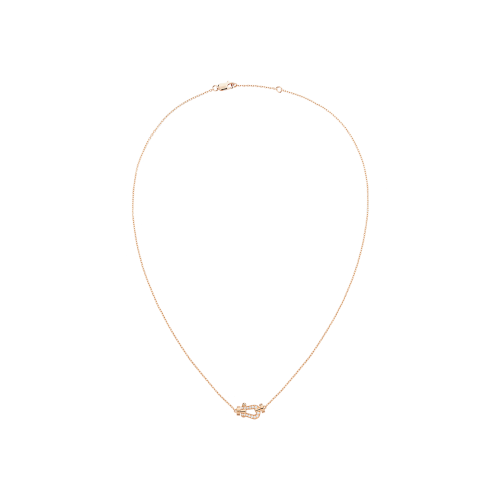 Accedi alla scheda di Fred COLLANA FORCE 10 MODELLO PICCOLO IN ORO ROSA CON DIAMANTI  - 7B0280 - 7B0280