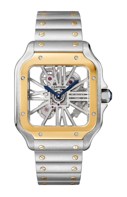 Accedi alla scheda di Cartier SANTOS DE CARTIER, MODELLO GRANDE, ORO GIALLO, ACCIAIO, MANUALE - WHSA0019