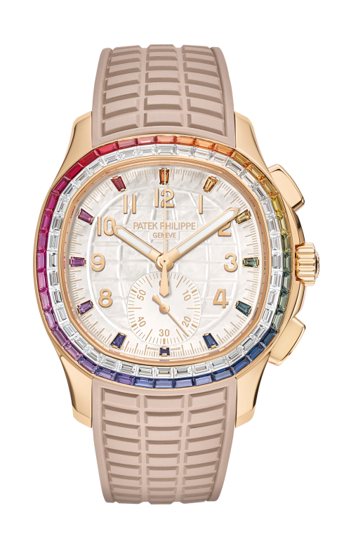 Accedi alla scheda di Patek Philippe CRONOGRAFO AQUANAUT LUCE &ldquo;RAINBOW&rdquo;, CARICA AUTOMATICA - 7968/300R-001