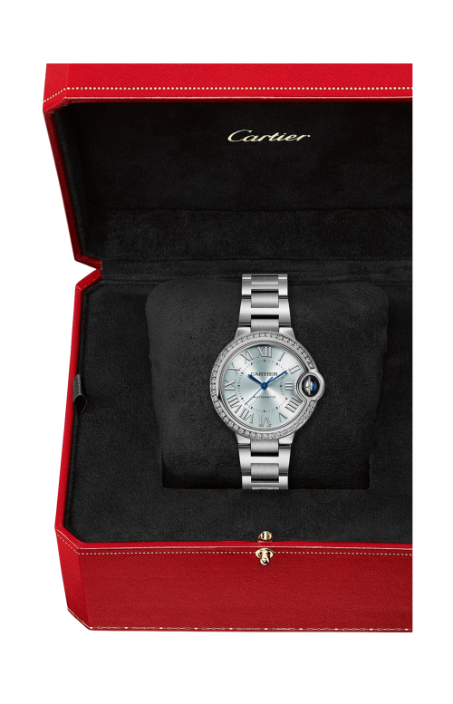 Accedi alla scheda di Cartier BALLON BLEU DE CARTIER 33 MM, AUTOMATICO, ACCIAIO, DIAMANTI - W4BB0028