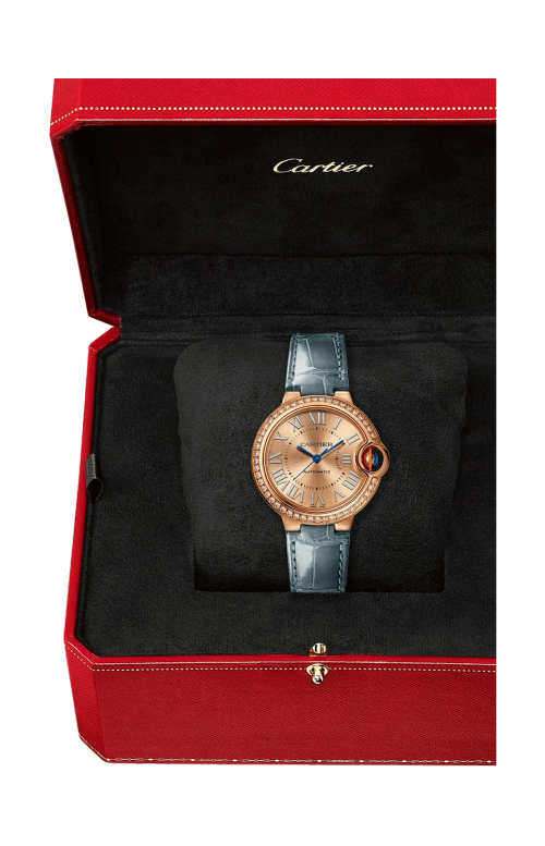 Accedi alla scheda di Cartier BALLON BLEU DE CARTIER 33 MM, AUTOMATICO, ORO ROSA, DIAMANTI - WJBB0076