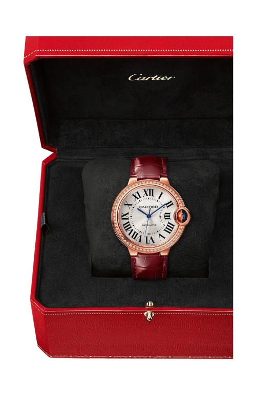 Accedi alla scheda di Cartier BALLON BLEU DE CARTIER 36 MM, AUTOMATICO, ORO ROSA, DIAMANTI - WJBB0034