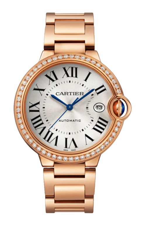 Accedi alla scheda di Cartier BALLON BLEU DE CARTIER 40 MM, AUTOMATICO, ORO ROSA, DIAMANTI - WJBB0057