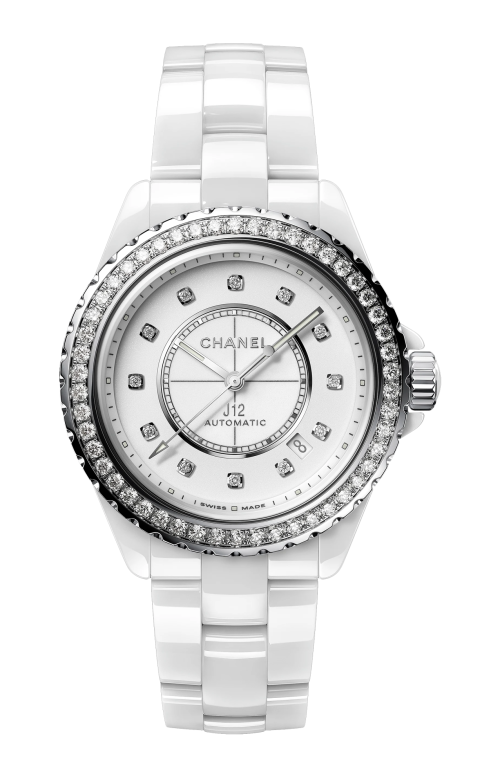 Accedi alla scheda di Chanel J12 CON LUNETTA DI DIAMANTI CALIBRO 12.1, 38 MM - H7189