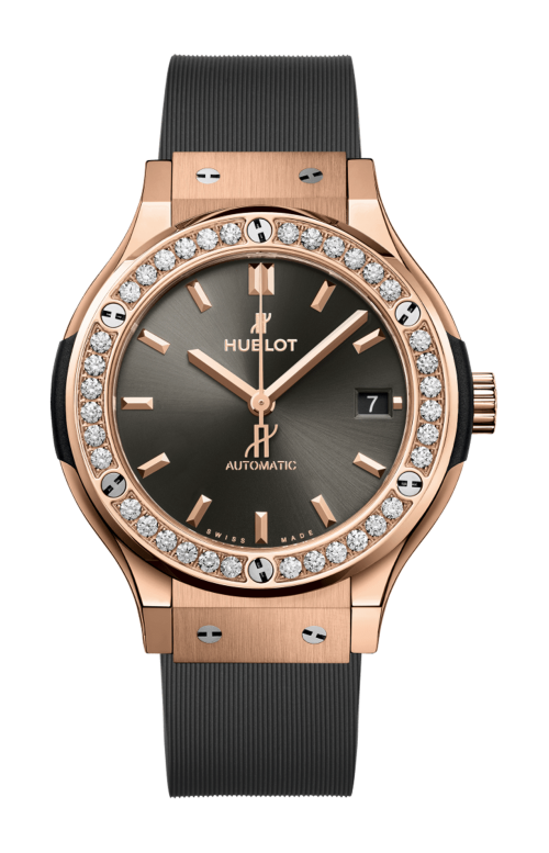 Accedi alla scheda di Hublot CLASSIC FUSION RACING GREY KING GOLD DIAMONDS 38 MM - 565.OX.7081.RX.1204