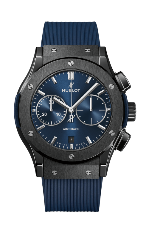 Accedi alla scheda di Hublot CLASSIC FUSION CERAMIC BLUE CHRONOGRAPH 45 MM - 521.CM.7170.RX