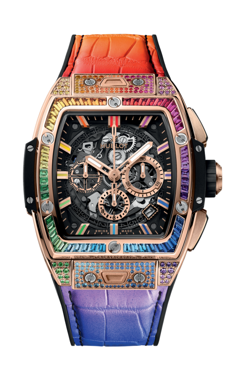 Accedi alla scheda di Hublot SPIRIT OF BIG BANG KING GOLD RAINBOW 42 MM - 642.OX.0118.LR.0999