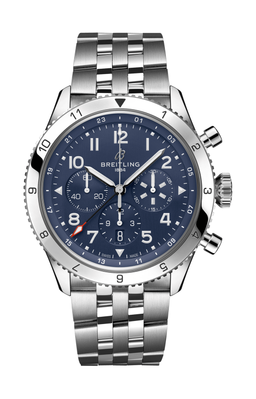 Accedi alla scheda di Breitling SUPER AVI B04 CHRONOGRAPH GMT 46 TRIBUTE TO VOUGHT F4U CORSAIR - AB04451A1C1A1