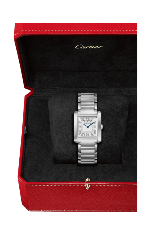 Accedi al prodotto correlato Cartier TANK FRAN&Ccedil;AISE, MODELLO MEDIO, ACCIAIO, QUARZO - WSTA0105