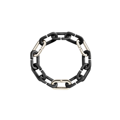 Accedi alla scheda di Vhernier BRACCIALE MON JEU IN TITANIO NERO E ORO BIANCO 18K - T01332BR615