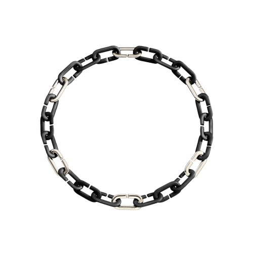 Accedi alla scheda di Vhernier CATENA MON JEU IN TITANIO NERO E ORO BIANCO 18K - T01332CL617