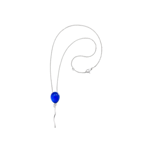 Accedi alla scheda di Vhernier PENDENTE PALLONCINO IN ORO BIANCO RODIATO, DIAMANTI, LAPIS E CRISTALLO DI ROCCA - P00786C0401