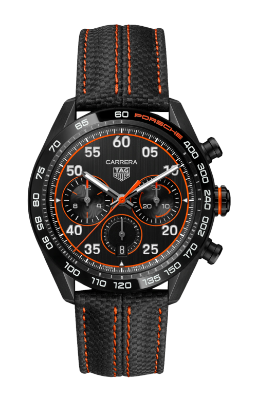 Accedi alla scheda di Tag Heuer TAG HEUER CARRERA CHRONOGRAPH X PORSCHE ORANGE RACING - CBN2A1M.FC6526