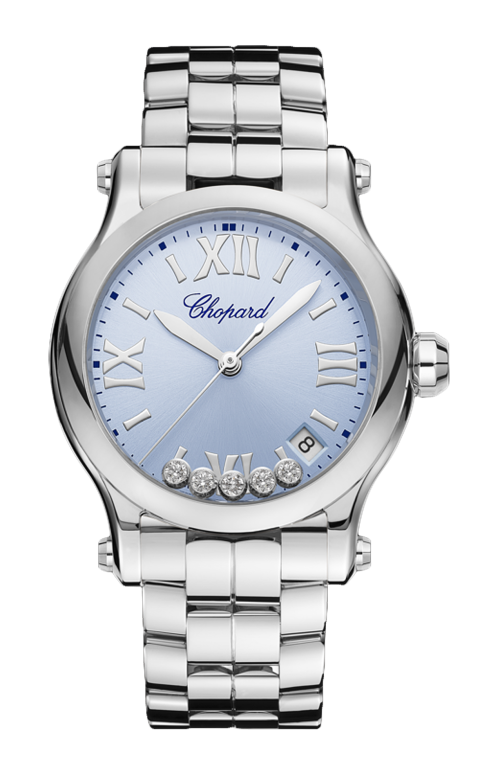Accedi alla scheda di Chopard HAPPY SPORT 36 MM, QUARZO, LUCENT STEEL&trade;, DIAMANTI - 278582