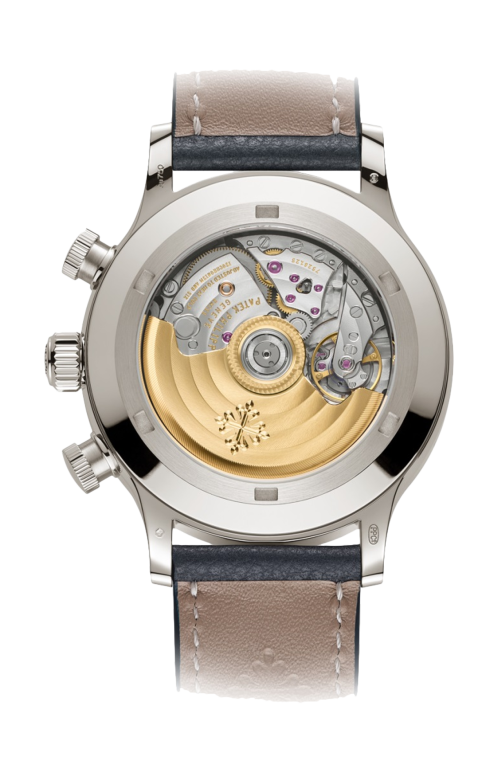 Accedi alla scheda di Patek Philippe COMPLICAZIONI CALATRAVA PILOT TRAVEL TIME CRONOGRAFO, CARICA AUTOMATICA - 5924G-001