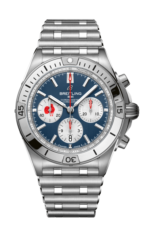 Accedi alla scheda di Breitling CHRONOMAT B01 42 SIX NATIONS FRANCE - LIMITED EDITION - AB0134A81C1A1