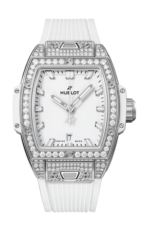 Accedi alla scheda di Hublot SPIRIT OF BIG BANG STEEL WHITE PAV&Eacute; 32 MM - 682.SE.2010.RW.1604