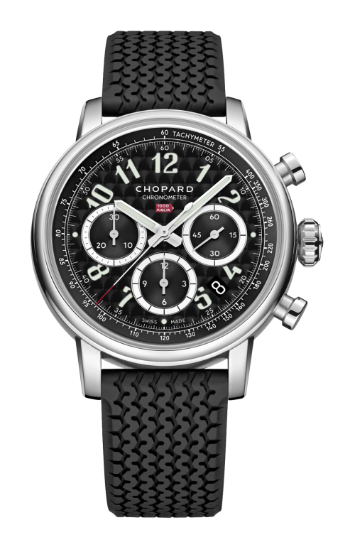 Accedi alla scheda di Chopard MILLE MIGLIA CLASSIC CHRONOGRAPH  40,5 MM, AUTOMATICO, LUCENT STEEL&trade; - 168619