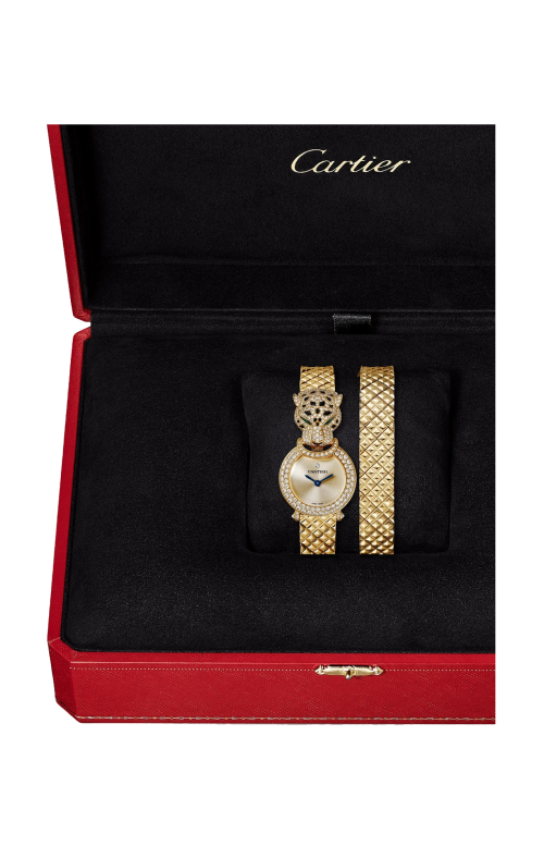 Accedi alla scheda di Cartier LA PANTH&Egrave;RE DE CARTIER, ORO GIALLO, DIAMANTI, SMERALDO, QUARZO - HPI01733