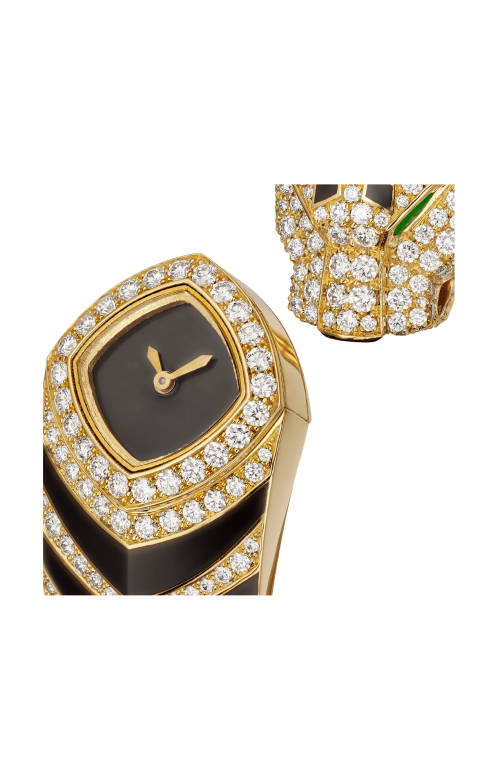 Accedi alla scheda di Cartier LA PANTH&Egrave;RE DE CARTIER, ORO GIALLO, DIAMANTI, SMERALDO, MISURA 17, QUARZO - HPI01747