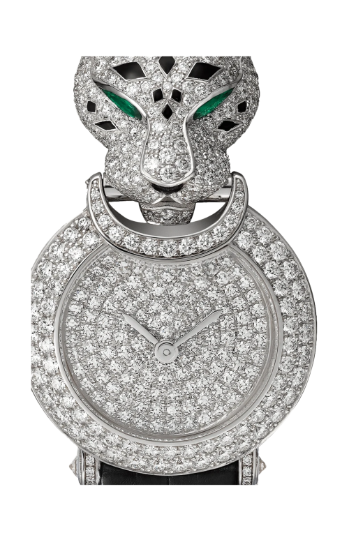 Accedi alla scheda di Cartier LA PANTH&Egrave;RE DE CARTIER, ORO BIANCO, DIAMANTI, SMERALDO, QUARZO - HPI01734