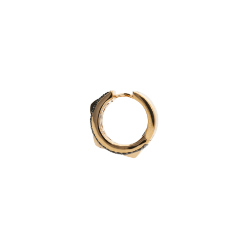 Accedi al prodotto correlato Bartorelli Italian Jewels ORECCHINI CERCHIO IN ORO ROSA FULL PAVE DIAMANTI NERI - VE29013DKP