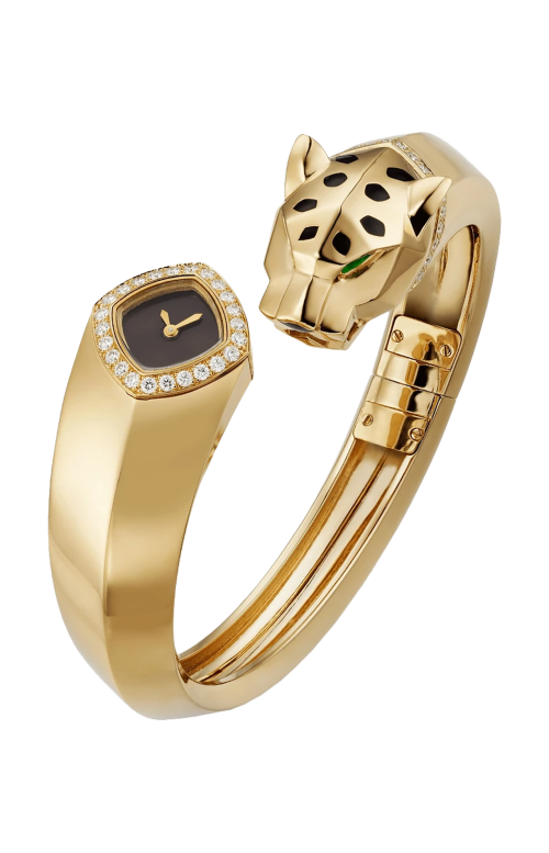 Accedi alla scheda di Cartier LA PANTH&Egrave;RE DE CARTIER, MISURA 18, ORO GIALLO, DIAMANTI, TSAVORITE, QUARZO - HPI01745