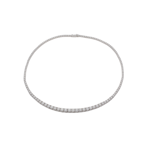 Accedi al prodotto correlato Bartorelli Italian Jewels GIROCOLLO TENNIS IN ORO BIANCO CON DIAMANTI A SCALARE - 045-3170