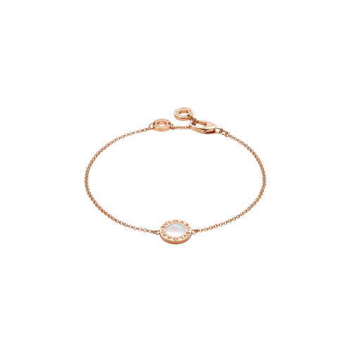 Accedi alla scheda di Bulgari BRACCIALE BVLGARI BVLGARI IN ORO ROSA 18K CON ELEMENTO IN MADREPERLA - 359681 - 359681
