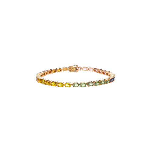Accedi al prodotto correlato Bartorelli Italian Jewels BRACCIALE TENNIS IN ORO ROSA CON ZAFFIRI MULTICOLOR - AB2327/MCS