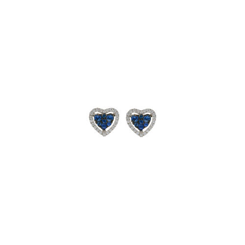Accedi alla scheda di Bartorelli Italian Jewels ORECCHINI CUORE A LOBO IN BIANCO CON DIAMANTI E ZAFFIRI BLU - 1PE0751537/1