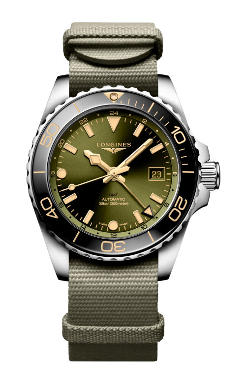 Accedi alla scheda di Longines HYDROCONQUEST GMT 41 MM - L3.790.4.06.2