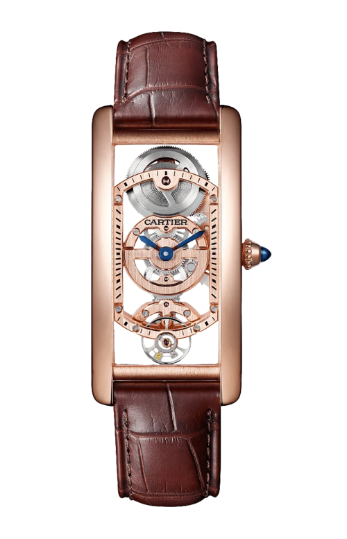 Accedi alla scheda di Cartier TANK CINTR&Eacute;E, ORO ROSA, SCHELETRATO, MANUALE - WHTA0008