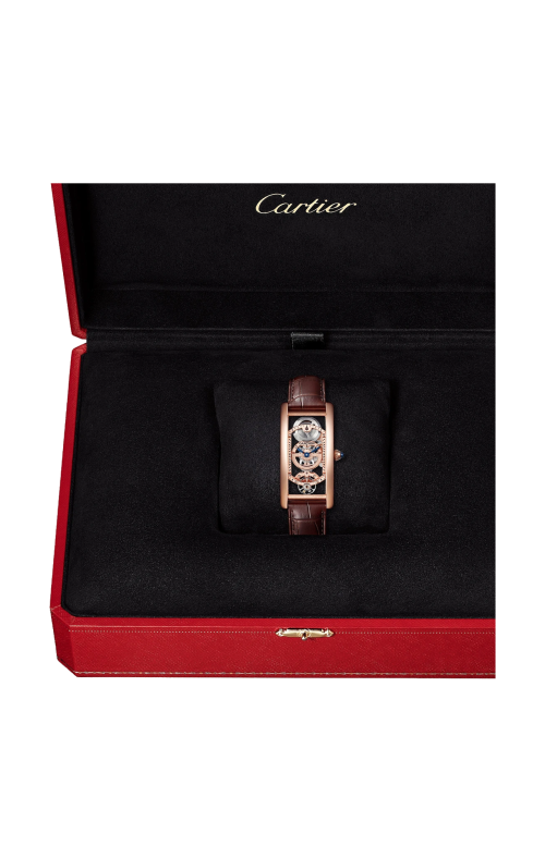 Accedi alla scheda di Cartier TANK CINTR&Eacute;E, ORO ROSA, SCHELETRATO, MANUALE - WHTA0008