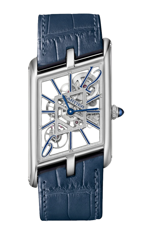 Accedi alla scheda di Cartier TANK ASYM&Eacute;TRIQUE, PLATINO, SCHELETRATO, MANUALE - WHTA0012