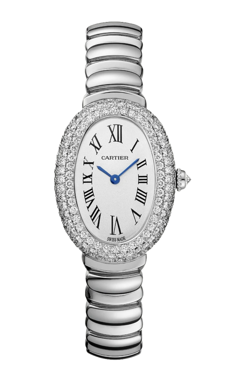 Accedi alla scheda di Cartier BAIGNOIRE MODELLO PICCOLO, ORO BIANCO, DIAMANTI, QUARZO - WJBA0051