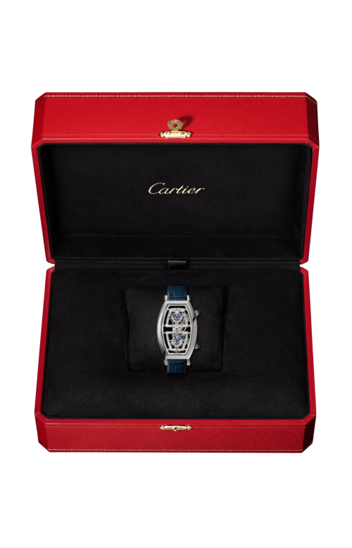 Accedi alla scheda di Cartier TONNEAU SCHELETRATO, MODELLO EXTRA-LARGE, PLATINO, MANUALE - WHTN0012