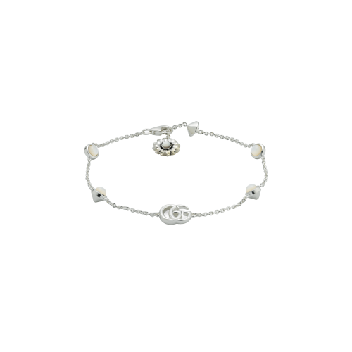 Accedi al prodotto correlato Gucci BRACCIALE IN ARGENTO GG MARMONT - YBA773229001 - YBA773229001