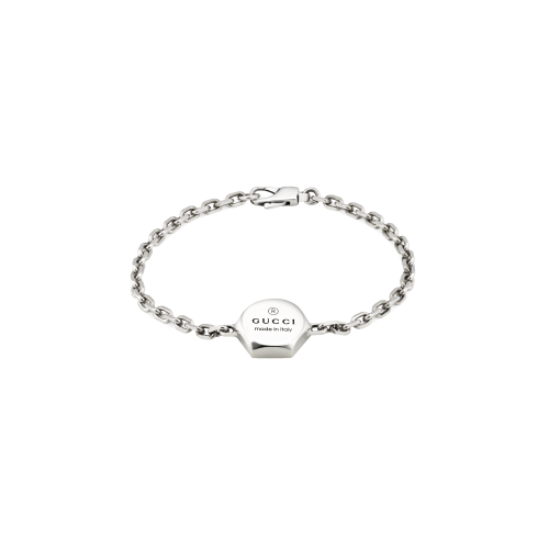 Accedi al prodotto correlato Gucci BRACCIALE TRADEMARK IN ARGENTO - YBA779169001