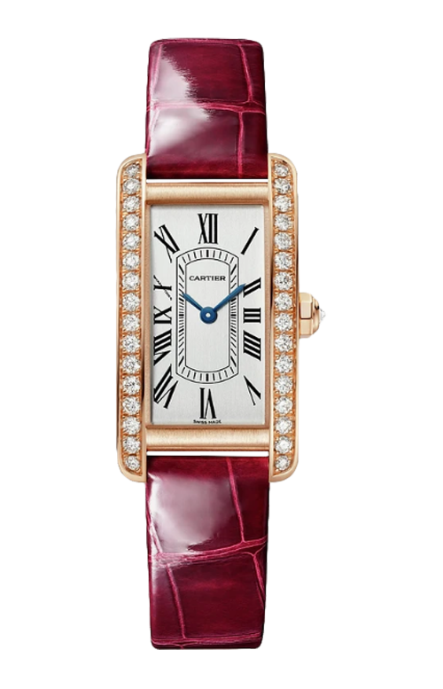 Accedi alla scheda di Cartier TANK AM&Eacute;RICAINE, MODELLO PICCOLO, ORO ROSA, DIAMANTI, QUARZO - WJTA0059