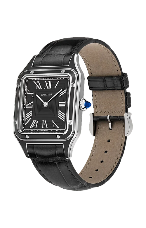 Accedi alla scheda di Cartier SANTOS-DUMONT, MODELLO GRANDE, ACCIAIO, MANUALE - WSSA0046