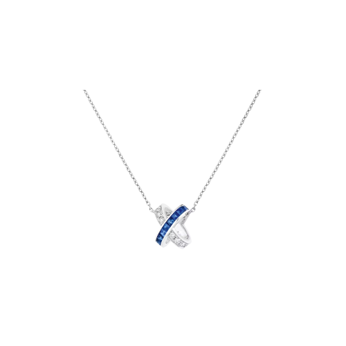 Accedi al prodotto correlato Chaumet CIONDOLO JEUX DE LIENS IN ORO BIANCO CON ZAFFIRI BLU E DIAMANTI - 085257