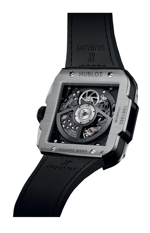 Accedi alla scheda di Hublot SQUARE BANG UNICO TITANIUM RAINBOW 42 MM - 821.NX.0117.LR.0999
