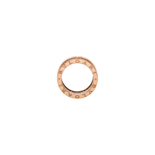 Accedi al prodotto correlato Bulgari ANELLO B.ZERO1 IN ORO ROSA CON PAV&Eacute; DI DIAMANTI LUNGO LA SPIRALE - AN860150