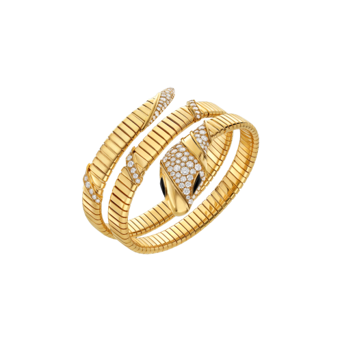 Accedi alla scheda di Bulgari BRACCIALE SERPENTI TUBOGAS IN ORO GIALLO CON DIAMANTI - BR860265