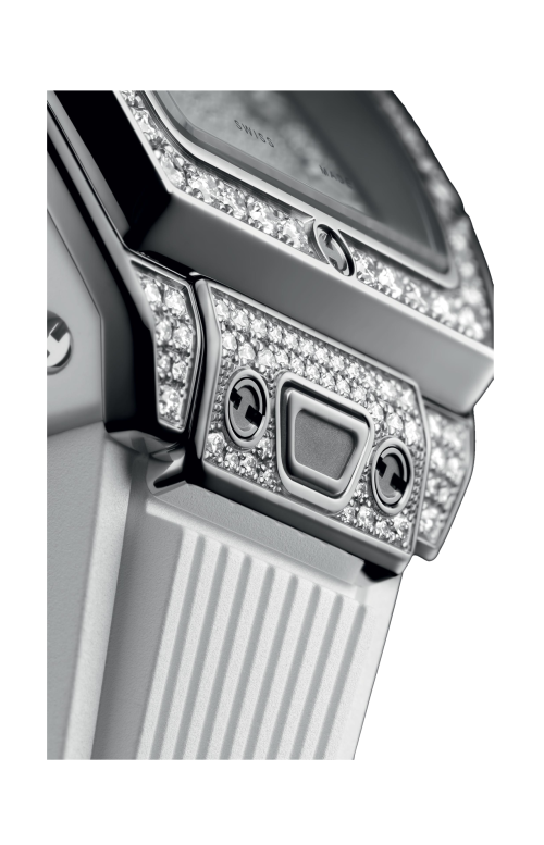 Accedi alla scheda di Hublot SPIRIT OF BIG BANG STEEL WHITE FULL PAV&Eacute; 32 MM - 682.SE.9000.RW.1604