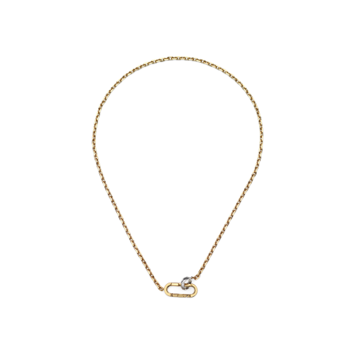 Accedi al prodotto correlato Gucci COLLANA CATENA GUCCI LINK TO LOVE IN ORO GIALLO E ORO BIANCO - YBB786671001